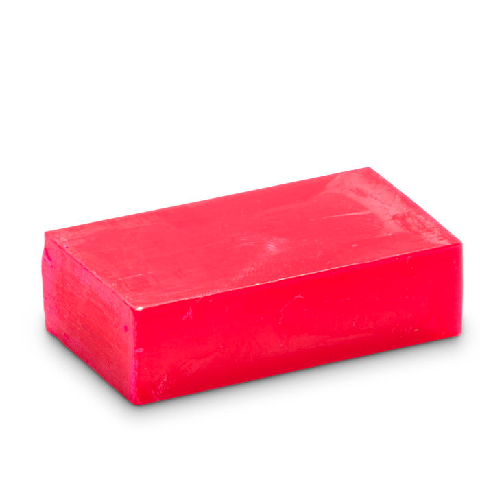 wax block #43 - bright red mixer - encaustic art - stockmar block - demar  block - beeswax - encaustic art plus - encaustic art supplies